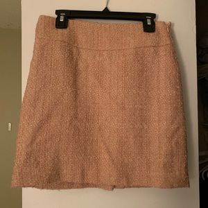 Cute pink mini skirt from The Limited